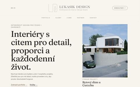 Сайт Lukasik Design