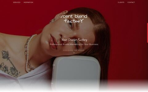 Сайт Scent Blend